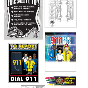 Fire Safety Education Kit - Dial 911