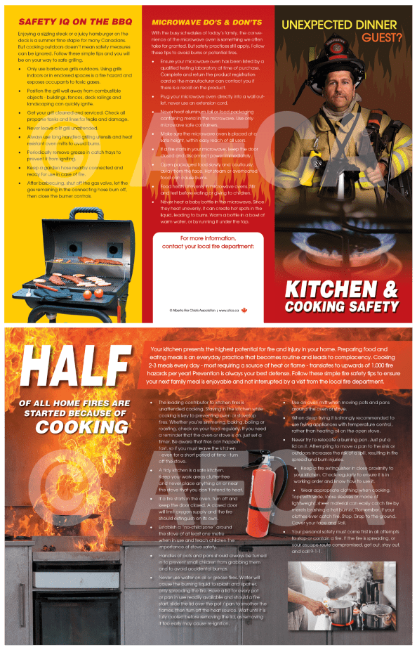 Brochure - Kitchen Fire Safety - AFCA Bookstore