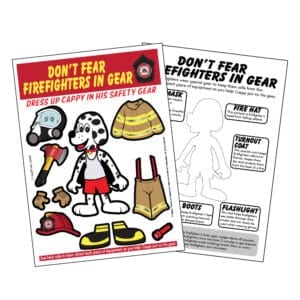 Cappy Dress Up Gear Sticker Sheet