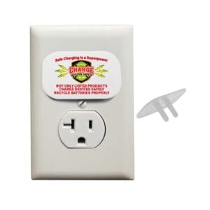 Outlet Safety Cover with 2026 Safety Message