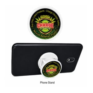 Phone Holder with 2026 Safety Message